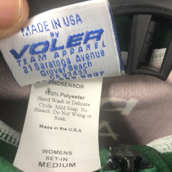 Vintage Voler Women’s “PALISADES” Cycling Jersey Size Medium Made In USA - Picture 5 of 9